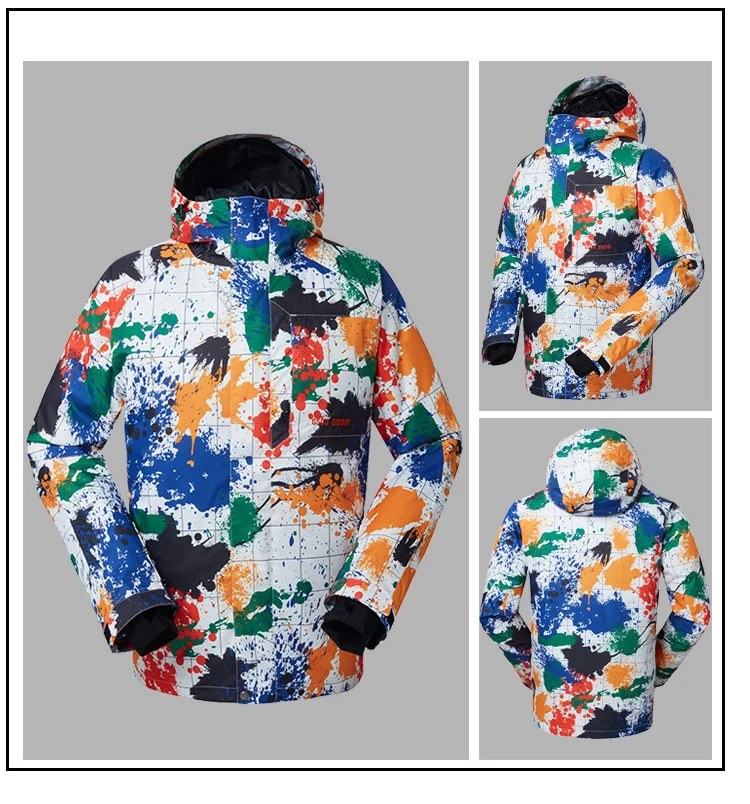 GSOU снег Лыжная куртка мужская и двойной плиты открытый Водонепроницаемый ветронепроницаемая куртка разнообразие стилей, несколько цветов, можно