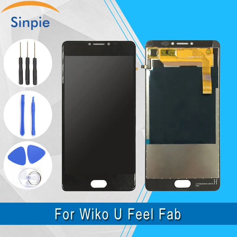 Sinpie для Wiko s U Feel Fab мобильного телефона дисплей сенсорный экран планшета высокое