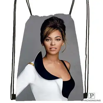 

Custom beyonce @2 Drawstring Backpack Bag for Man Woman Cute Daypack Kids Satchel (Black Back) 31x40cm#20180611-03-142