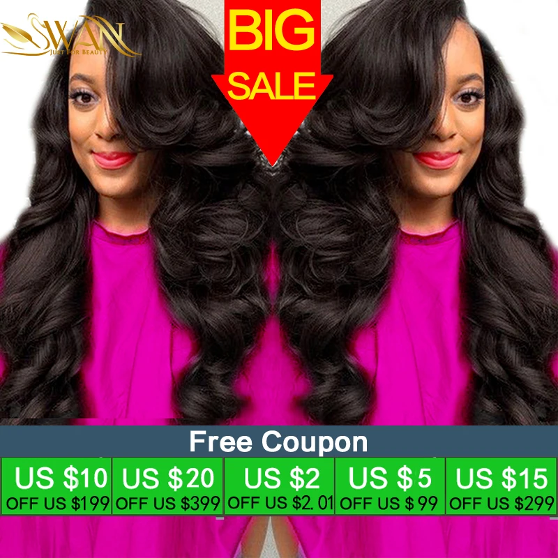Mink Brazilian Virgin Hair Body Wave 3 Bundles Unprocessed Human Hair Extensions Annabelle Hair 7A Brazilian Hair Weave Bundles