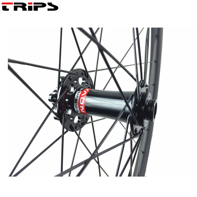 Clearance 27.5er BOOST mtb wheels 27mm wide XC tubeless J-bend hub light carbon bike wheelset 110x15 148x12 TA mountain bicycle wheels 32H 4
