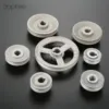 dophee 1pcs Sewing Machine Aluminum Pulley Wheel 45-120mm Solid Hollow Timming Transfer Wheel Sewing Machine Spare Parts ► Photo 3/6