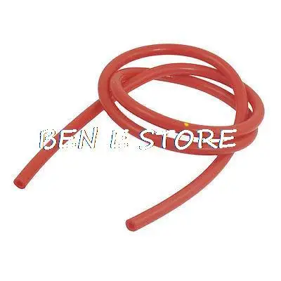 

4mm Inner Dia 1M Long Red Silicone Vacuum Hose Tube
