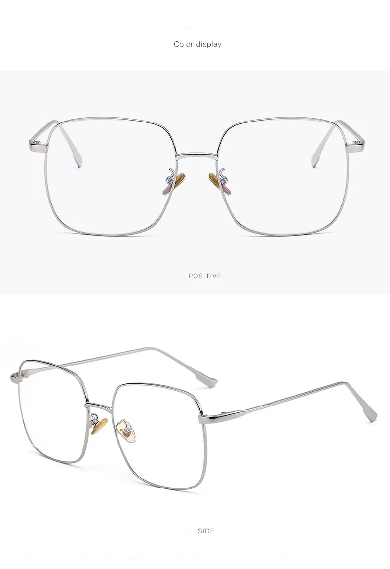 VCKA компьютерные очки, мужские оправы для очков, анти-синий светильник, очки, Антибликовая оправа для очков, женские круглые прозрачные линзы, очки