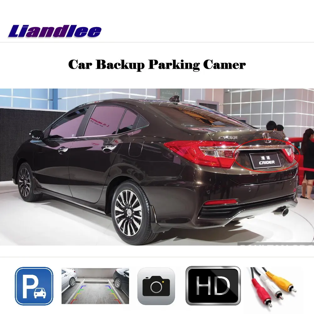 Liandlee авто камера заднего вида для Honda Crider 2013-/HD CCD задняя парковочная камера с экраном завода автомобиля