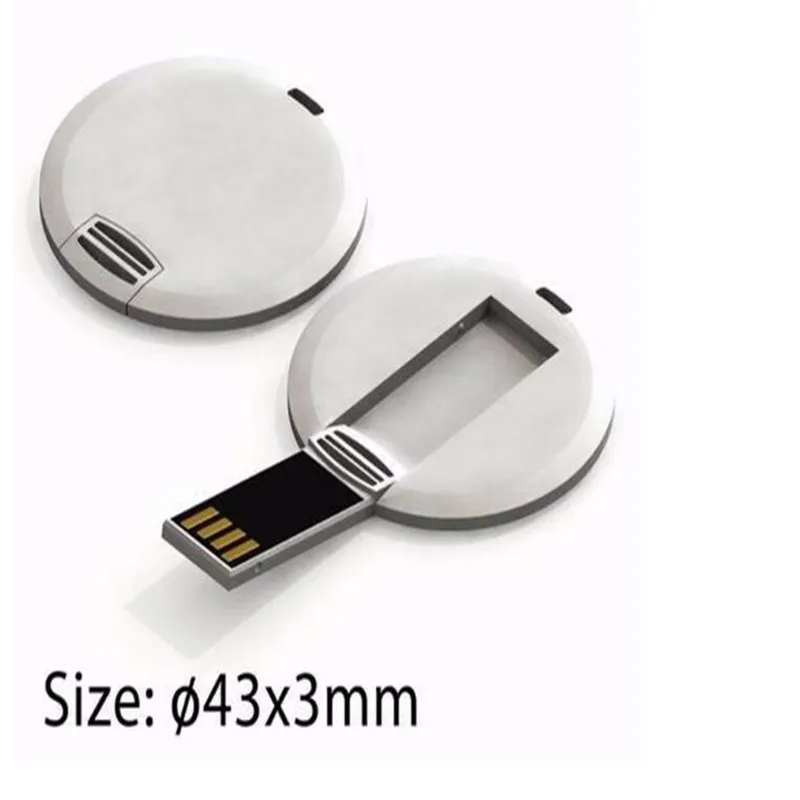 Дешевый Уникальный дизайн круглая карта на заказ DIY логотип USB 2,0 флеш накопитель (более 10 шт., бесплатный логотип)