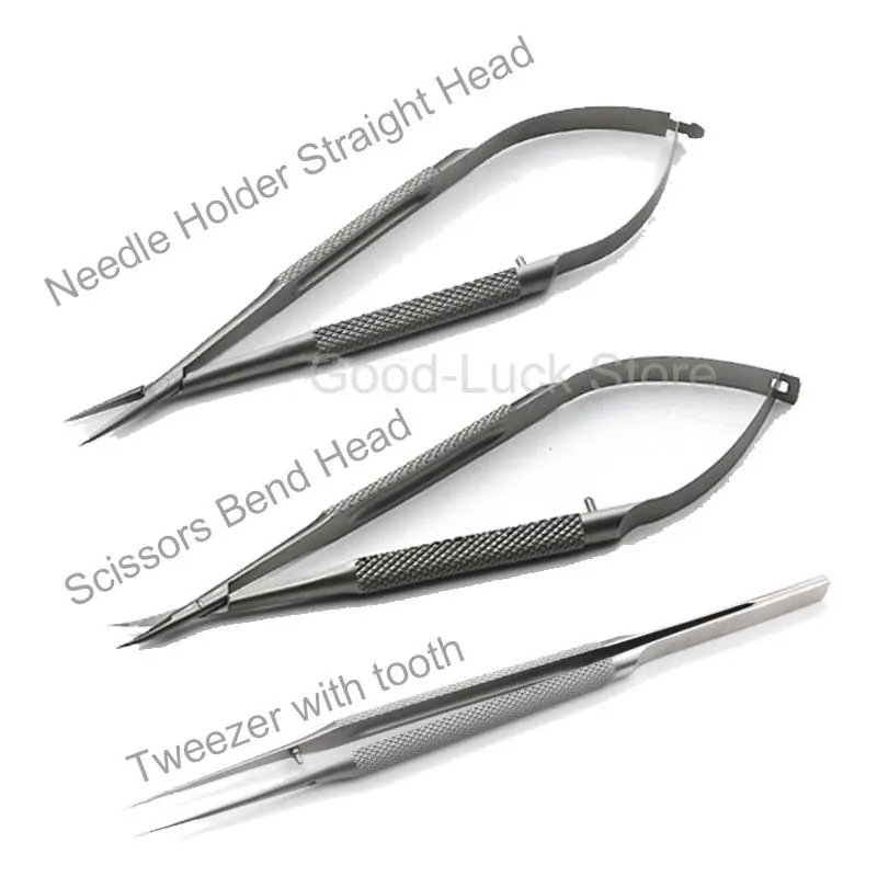 3pcs-set-Equipment-12cm-Instruments-Needle-Holder-Micro-scissors-Tweezers-Hand-Ophthalmic-Surgery-Tools (5)