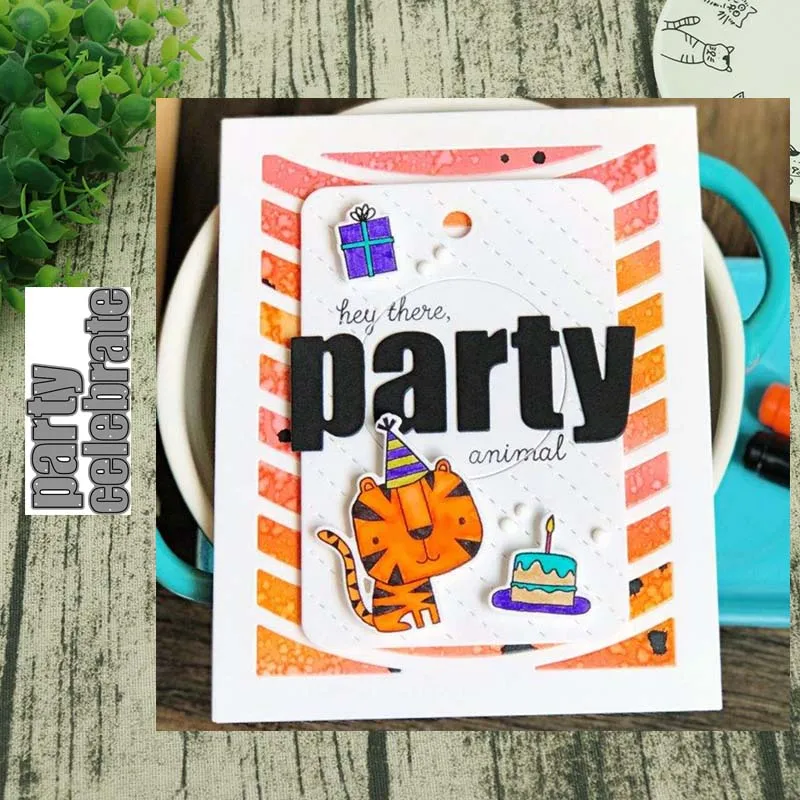 

Party Metal Cutting Dies Stencils Scrapbooking Album Paper Decorative Craft Embossing New 2019