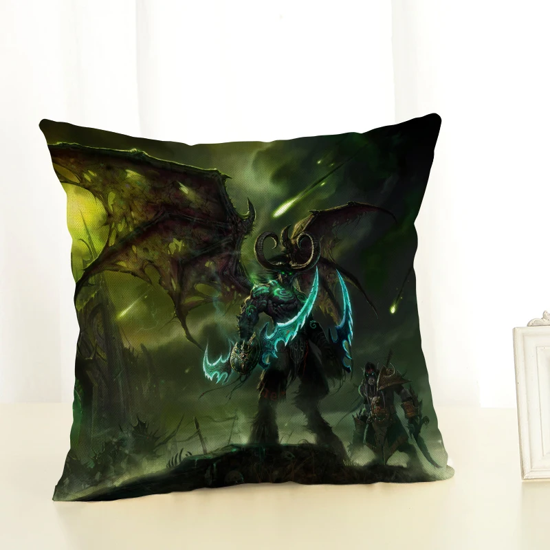 WOW Warcrafted Ностальгический чехол для подушки Doomhammer декоративная 3D подушка для дивана и спинки