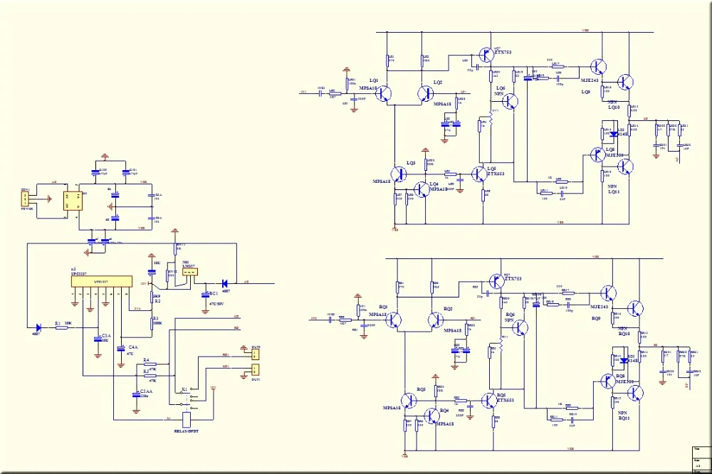 Ссылка UK naim/Ming NAP 200 линия усилитель мощности плата комплект супер LM3886