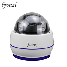 Lyvnal wifi камера Аудио SONY 1080p Мини PTZ купол 5X авто зум объектив с SD/TF слот для карты безопасности IP камера ночного видения