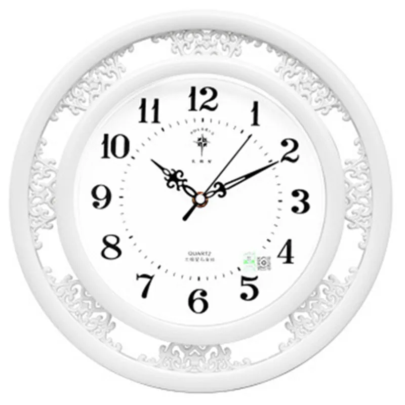 Silent Luxury Clock Wall Creative Home Decor Wall Watch Wood Designer Mechanism Wanduhr Loft Decor Kids Room Decorative clocks - Цвет: Style1