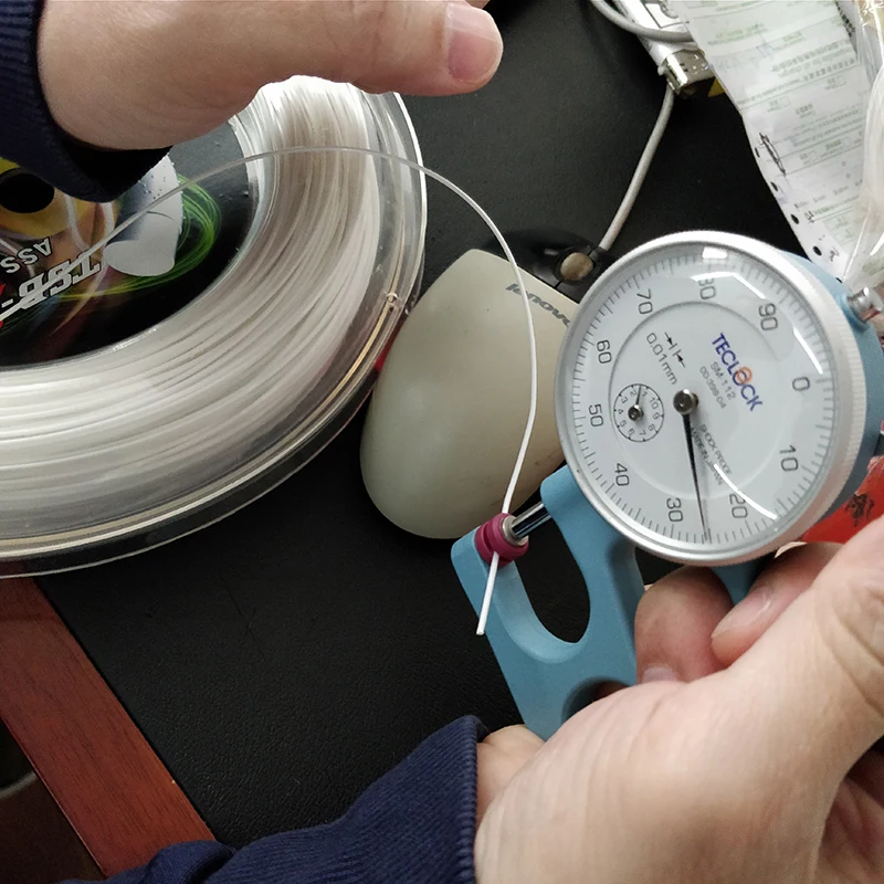 알파 테니스 라켓 스트링 볼 네트, 200m 릴, 익스트림 스핀, 아스신 1.25mm 라운드, 완벽한 내구성 테니스 기계 