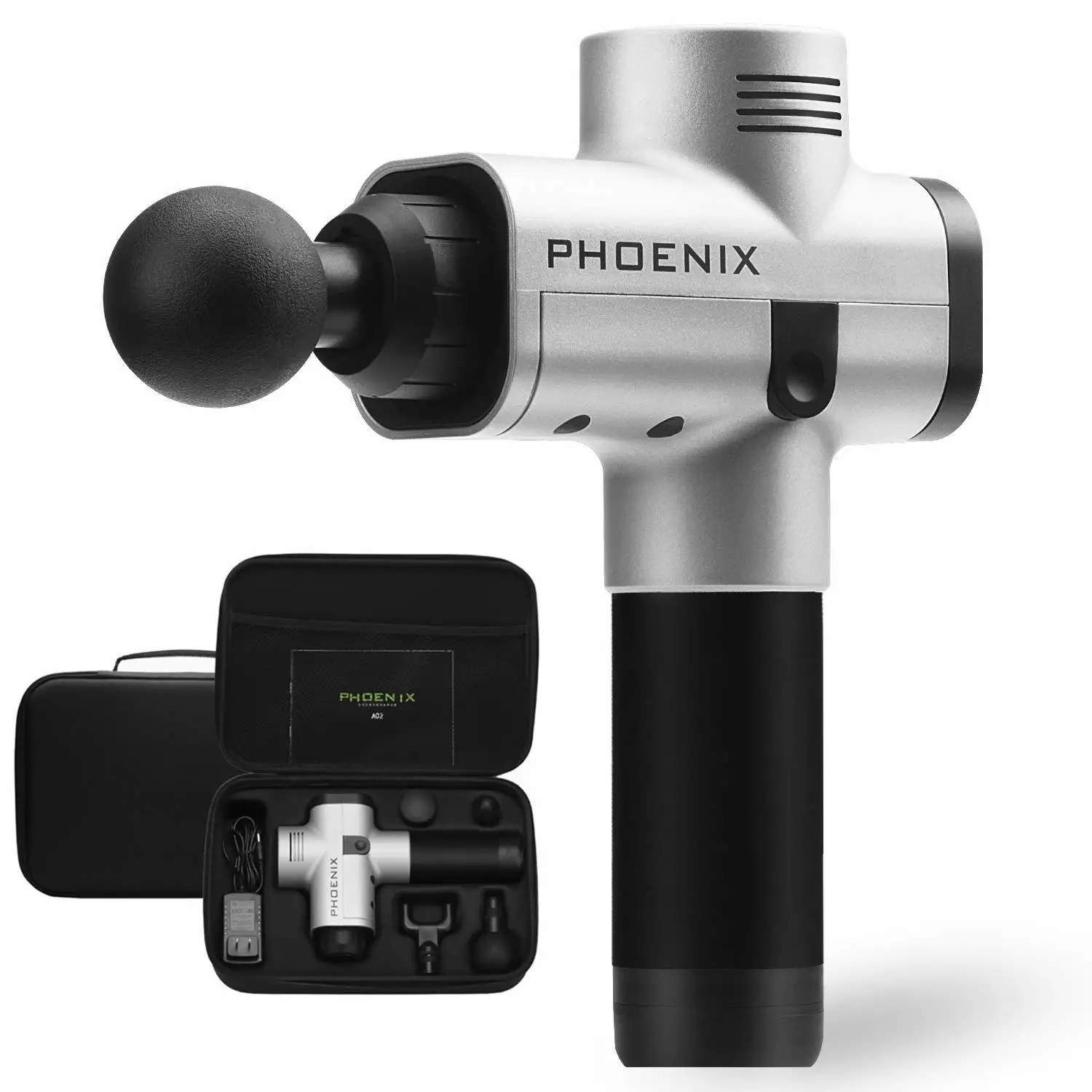 Goedkoop Phoenix A2 Persoonlijke Percussie Massage Gun Muscle Massager Atletische Deep Tissue Massager Spier Herstel