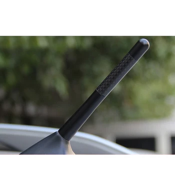 

lsrtw2017 carbon fiber car Radio antenna extension for renault koleos captur kadjar samsung qm6 qm5