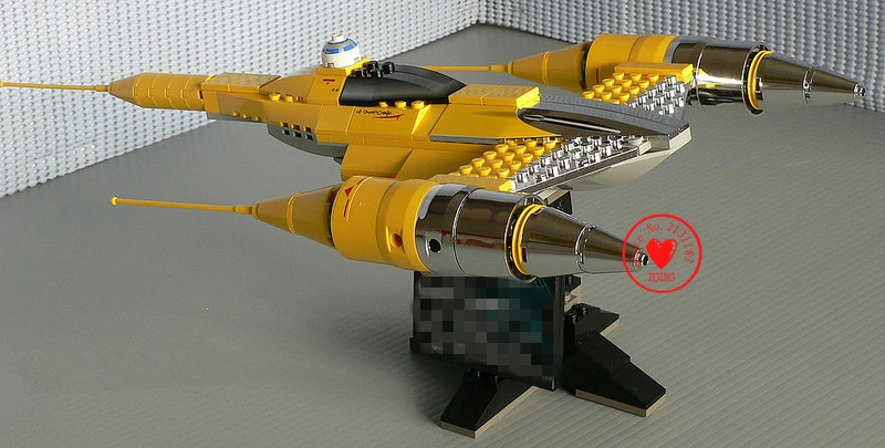 

Starwars Rogue One USC Naboo Fighter Fit Legoings Star Wars Fighter Figures Model Building Blocks Bricks Toy Gift Kid Birthday