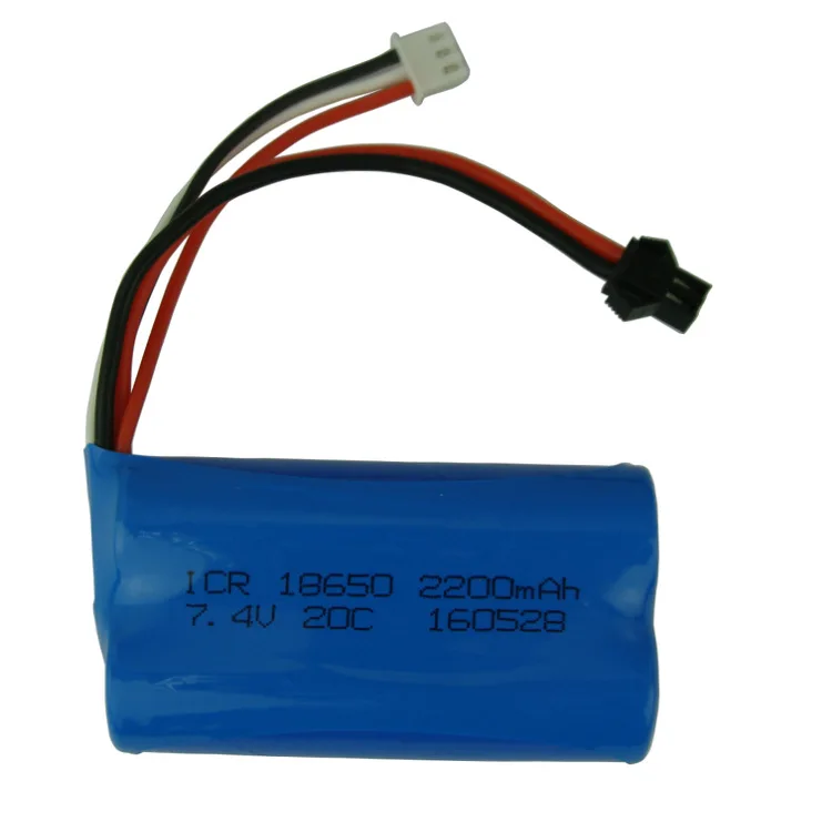 Вертолет с дистанционным управлением 7 4 V 2200 mAH Li-po Batery 2S Lipo батарея 20C 18650
