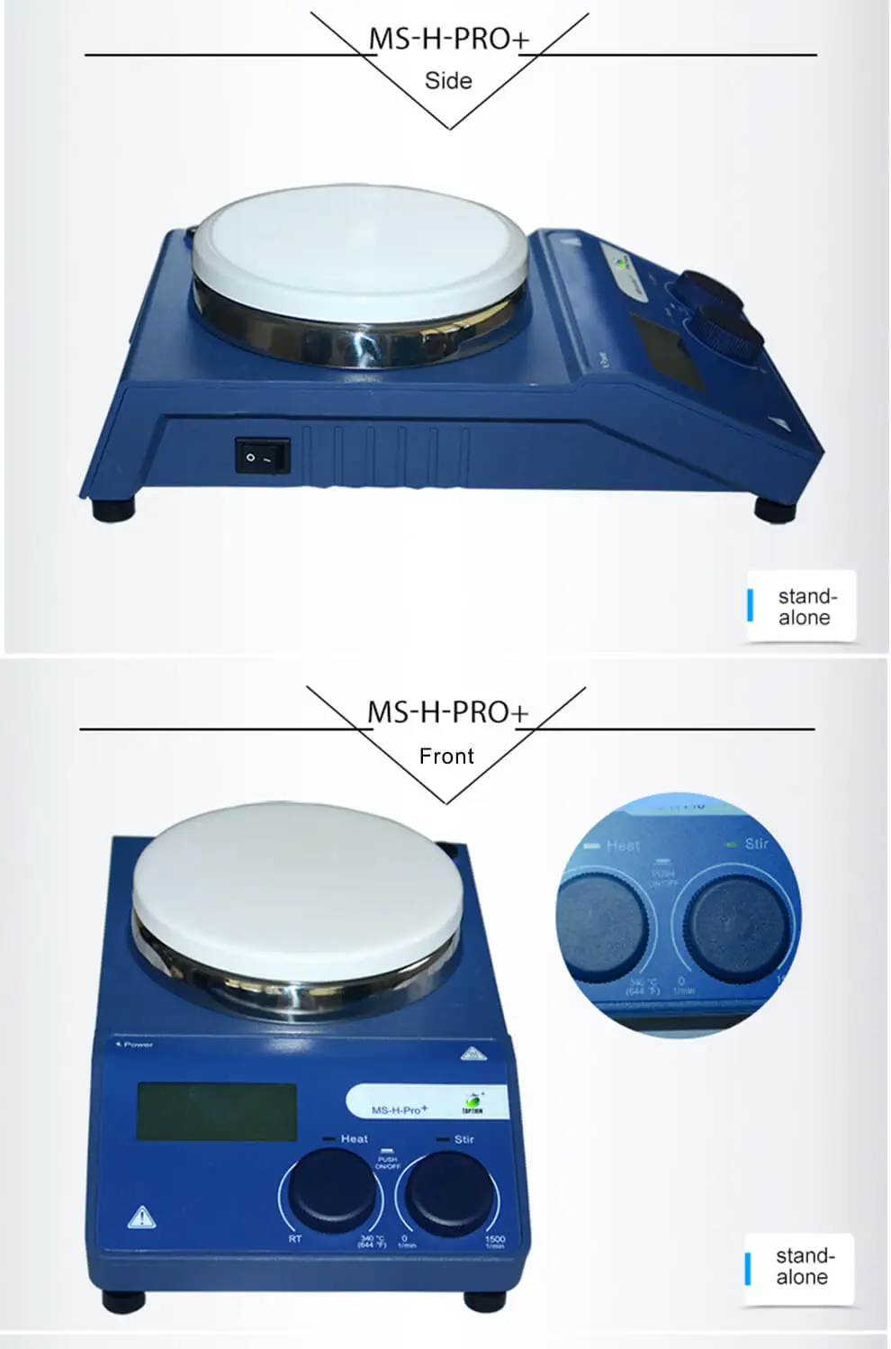 MS-H-PRO+ laboratory magnetic stirrer with heating (8)