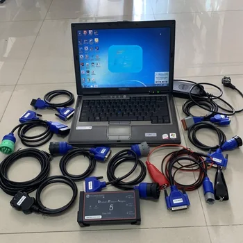 

D630 laptop Software Installed in SSD Ready to Use with Best DPA5 Heavy Duty Truck Scanner Dearborn Protocol Adapter 5 Fast Ship