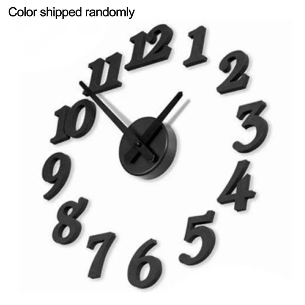Creative DIY Digital Clock Art Clock Interesting Modern Design Clocks Decoration