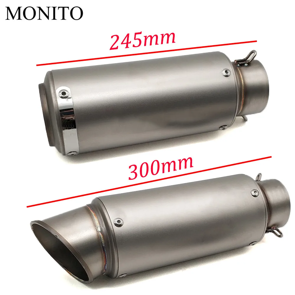 Motocicleta Universal SC de escape modificado silenciador de escape DB asesino para YAMAHA tmax 500 530 xp500 xp530 xj600 keeway tx125