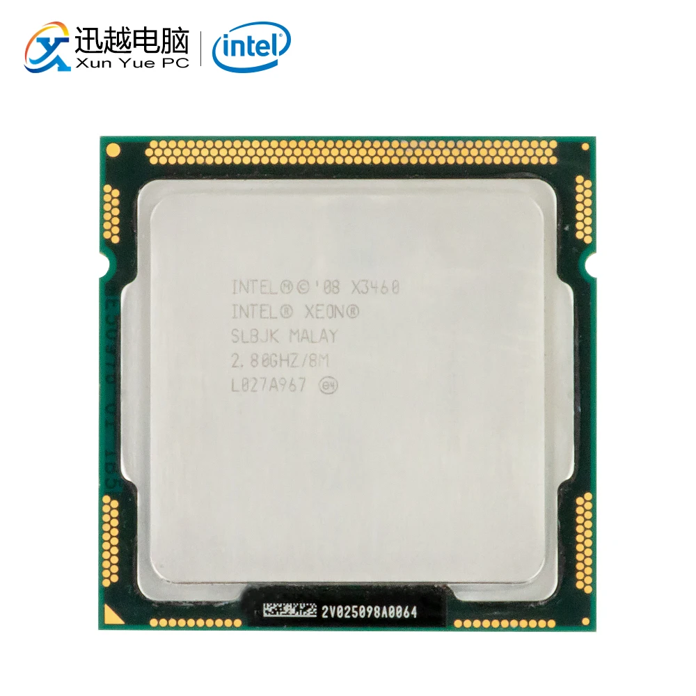 

Intel Xeon X3460 Desktop Processor 3460 Quad-Core 2.8GHz 8MB DMI 2.5GT/s LGA 1156 Server Used CPU
