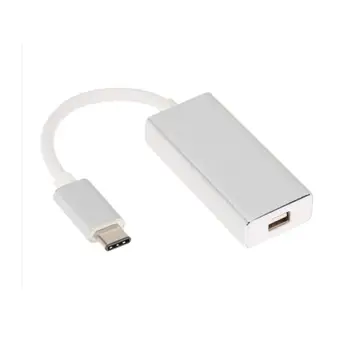 

HIPERDEAL New USB 3.1 Type C to Mini DisplayPort 1.2 DP 4K 60Hz Adapter Male to Female HDTV 18Apr30 Drop Ship