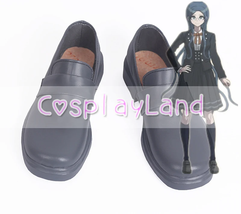 Anime Danganronpa V3 Killing Harmony Shirogane Tsumugi Cosplay Shoes Boots Costume Accessories For Women | Тематическая одежда и