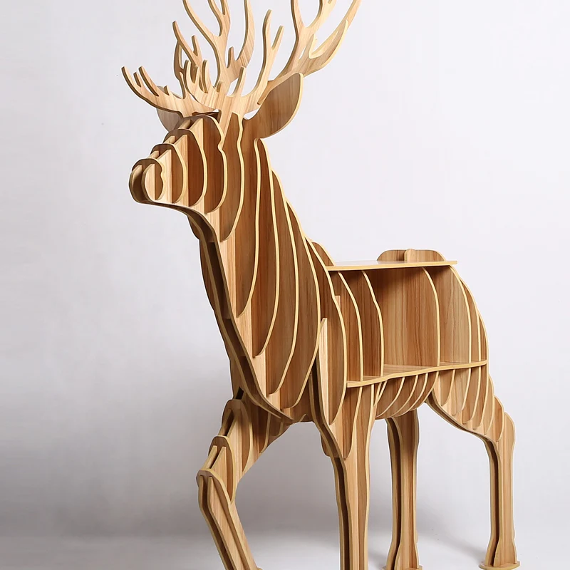 High-end Creative Elk Desk Coffee Table Wood Furniture Brand New TM008M High-end Creative Elk Desk Coffee Table Wood Furniture Brand New TM008M