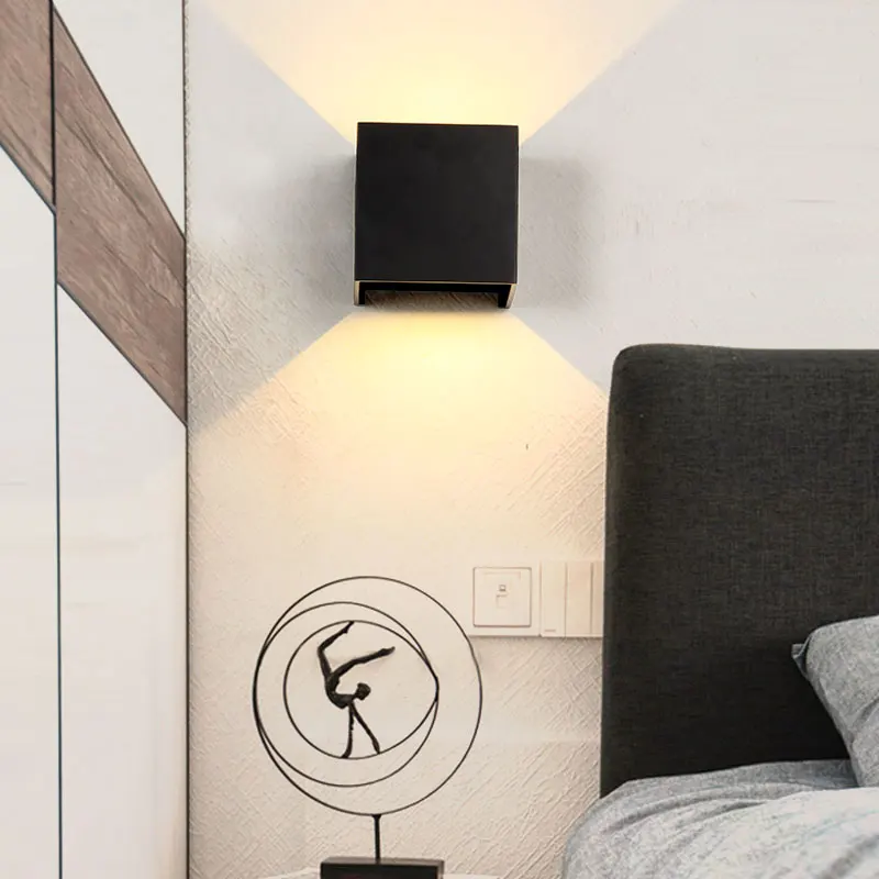 LED Outdoor Wall Sconce Porch Up Down Light Fixtures Waterproof Lamp Exterior Lighting Indoor Modern For Bedroom Garden Home