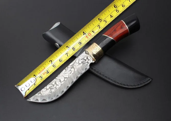 

027 Hunting Russia Fixed Knife 5Cr13Mov Blade Camping Tactical Knives Utility Survival EDC Tools Straight Knife Outdoor Tools