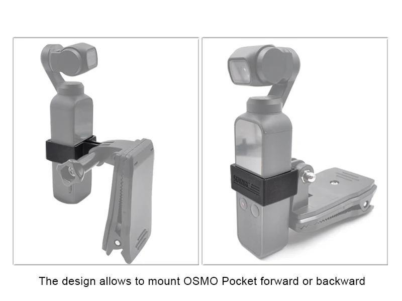 STARTRC Osmo Карманный Набор расширения 6-в-1 скользящая Скоба комплект DJI Osmo карманные серии Gopro Hero крепления для фотоаппаратов держатель для велосипеда