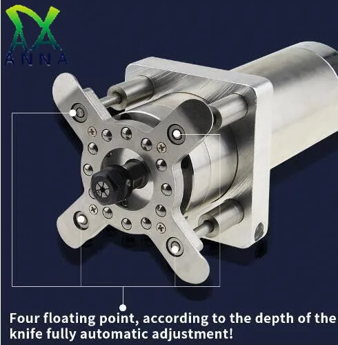 

Spindle Motor Clamping Bracket Diameter Automatic Fixture Plate Device for water cooled air cooling CNC spindle motor