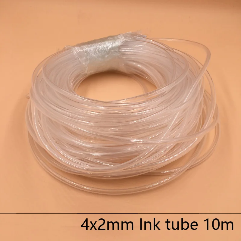 

10 meters eco solvent ink Tubing for Bulk ink System 4x2mm Roland, Mutoh, Mimaki Printers ink line tube ink supply tube