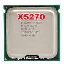 Оригинальный Intel Xeon X5270 Процессор 3.5 ГГц/LGA775/6 МБ L2/dual-core/ФСБ 1333 мГц Процессор с двумя 771 до 775 адаптеры
