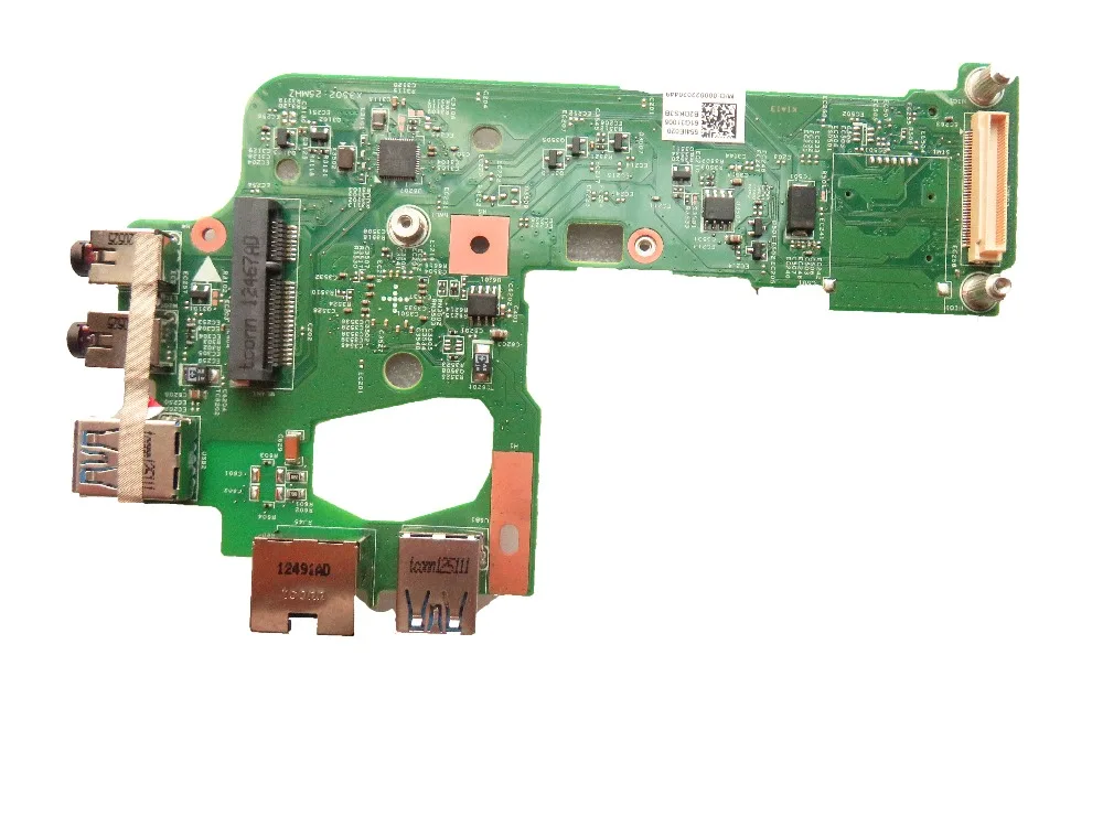 Оригинал для DELL 15R N5110 5110 V3550 аудио USB порт LAN плата Ethernet DQ15 TI IO Плата GPVC1 48 4ie15. 031 011|audio