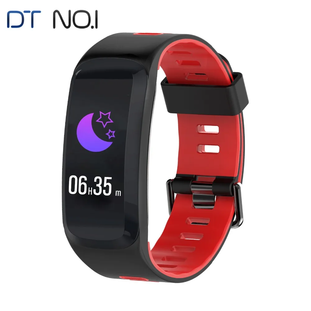 DTNO. I F4 цветные умные браслеты IP68 Удаленная камера браслет Bluetooth 4 0 пульсометр