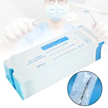 Бренд 200 шт./кор. Стоматологические Медицинские пакеты для стерилизации Сумки двухсторонний клей самозапечатывающийся мешок для хранения для отбеливания зубов