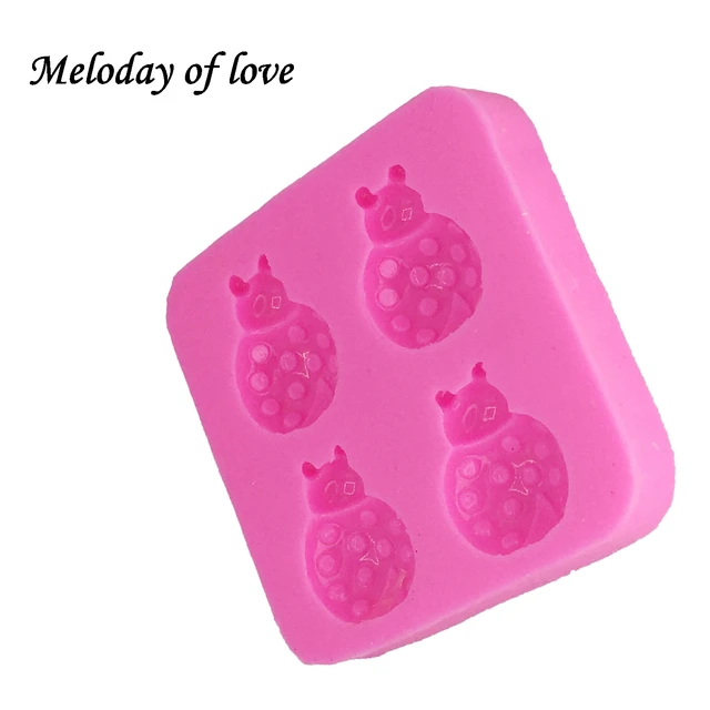Diy Katicabogár Cupcake Szilikon Torta Penész 3D Fondant Sütemény Díszítő Szerszámok Sütőszerszámok Dy0022 - Image 5