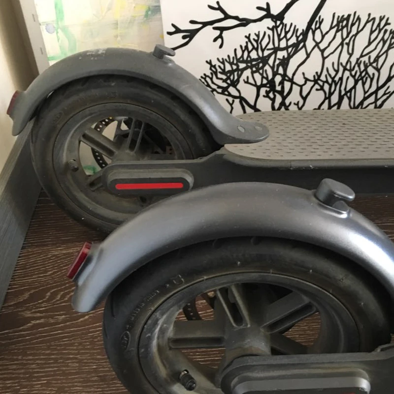 قطعة من نسيج الجبهة الخلفية درابزين الجناح درع مع ضوء ل Xiaomi Mijia M365 M187 الطيور تدور الكهربائية لوح التزلج سكوتر البراغي