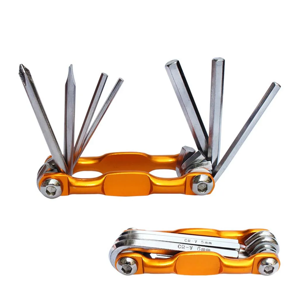

7 in 1 Bike Tools Sets Mountain Bike Cycling Multi Repair Tool Kit Pin Key bike tools topeak bisiklet attrezzi bicicletta 20