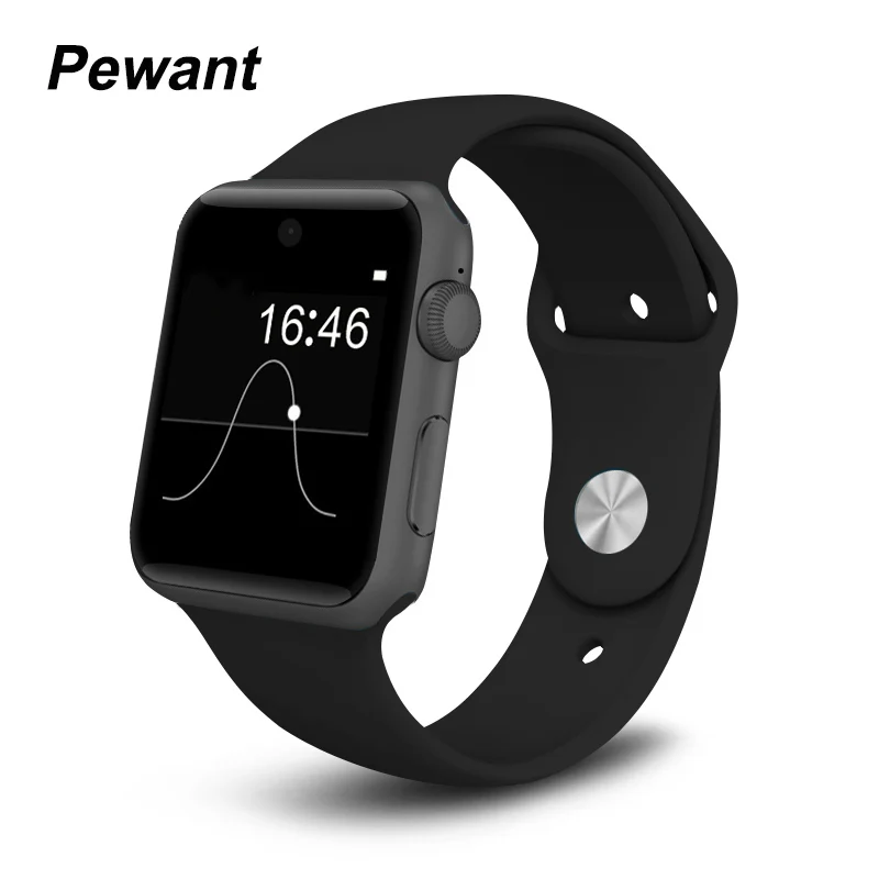 

Pewant DM09 Bluetooth Smart Watch 2.5D ARC HD Screen Support SIM Card SmartWatch For iOS Apple Anroid Phone Watch