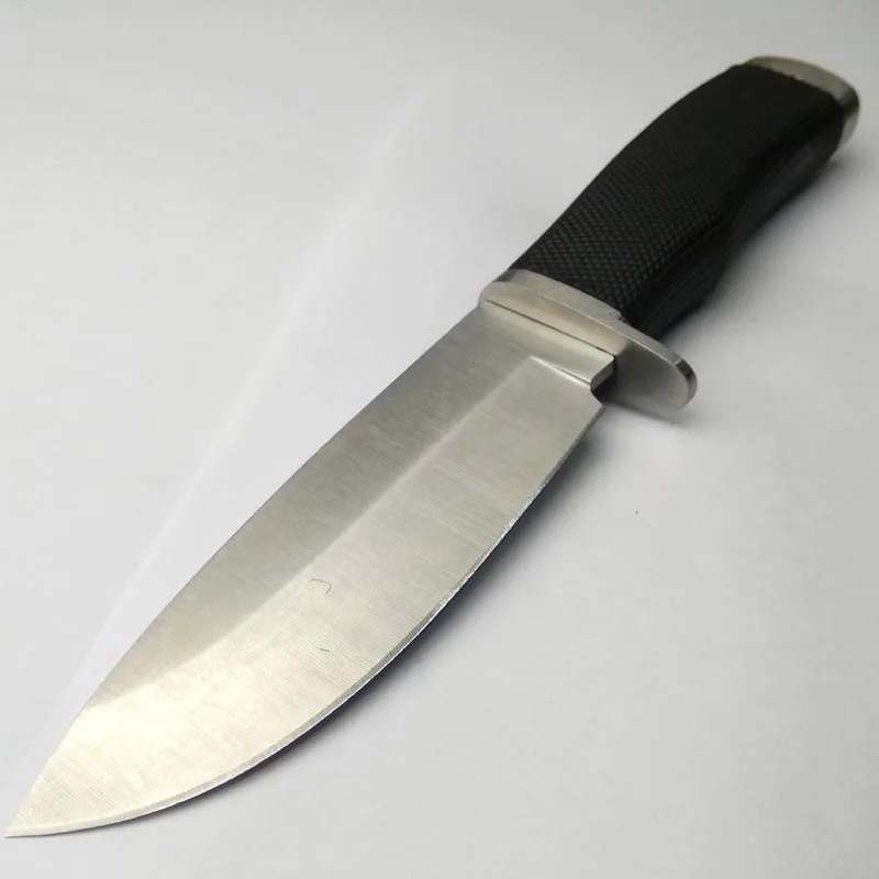 Фирменный прямой нож, нож с фиксированным лезвием, Походный нож, нож для выживания на открытом воздухе, универсальные карманные инструменты, EDC+ ABS оболочка SDIYABEIZ - Цвет: Белый