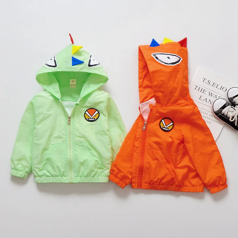BibiCola baby boys coats toddler cute cartoon sun protection clothing infant jacket for boys