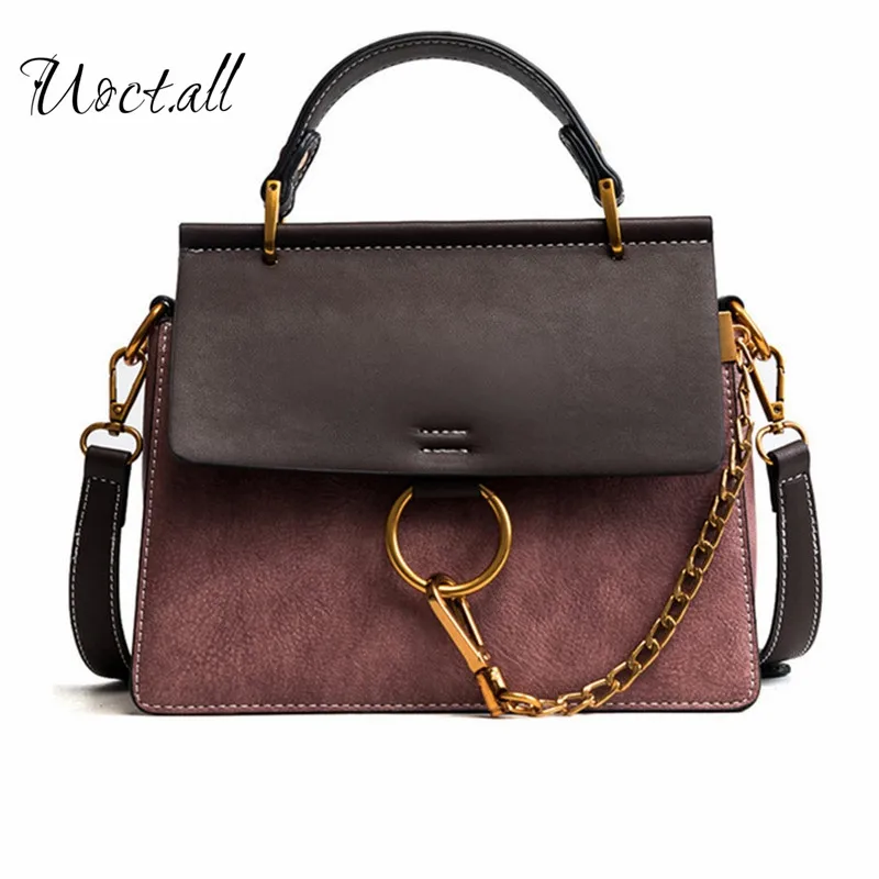 

New Style famous brand Retro Minimalist Crossbody Bag Small Women Shoulder Bag Women Messenger Bag diamond Chain Puzzle Ring