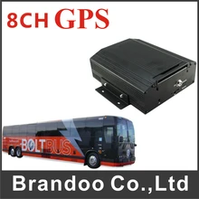 8CH Vehicle DVR 960H For Bus Taxi Truck GPS DVR