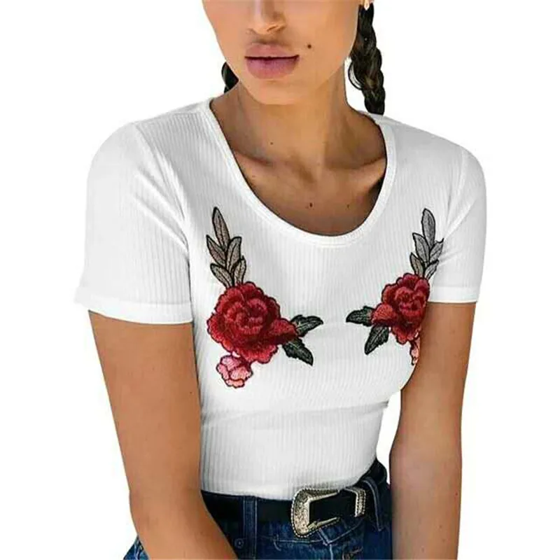E126 2017 Spring Summer Women Clothing Cropped Tops