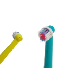 

4pcs Cute Replacement Kids Children Tooth Brush Heads For Oral B EB-10A Pro-Health Stages Electric Toothbrush Oral Care 3D Excel