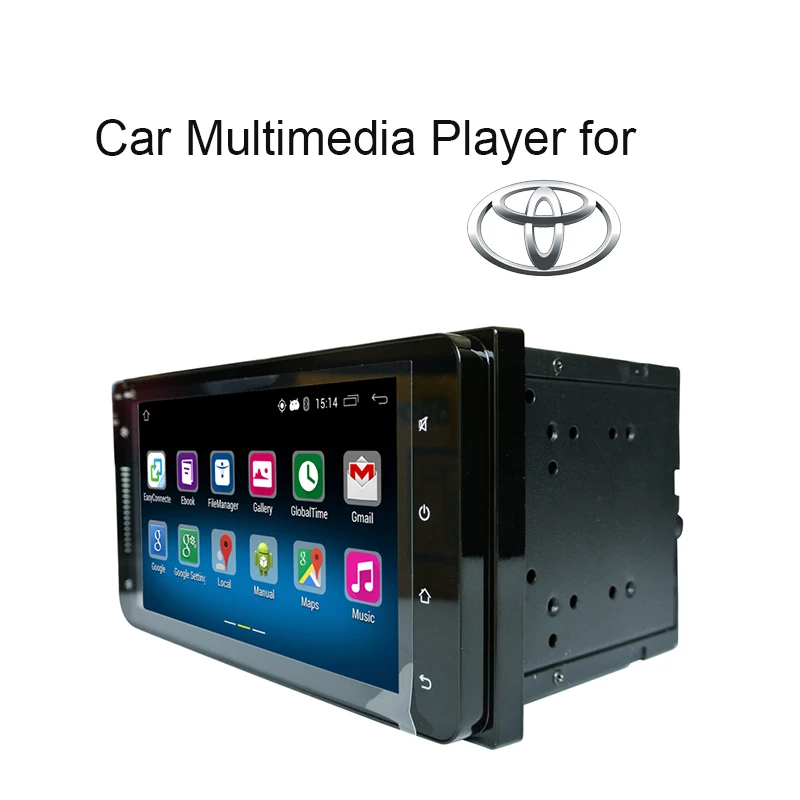 Android 5 1 system 2 DIN 7 inch font b Car b font radio Multimedia Player