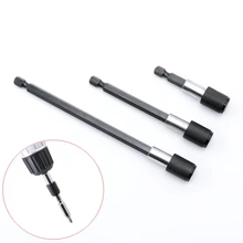 

3Pcs 1/4" Magnetic Drill Extension Bit Holders Hex Shank Quick Release Holders